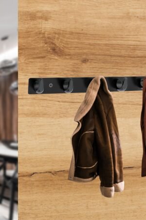 6 Pin Cloth Hook Rail